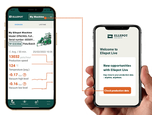 Ellepot Live App Production Management