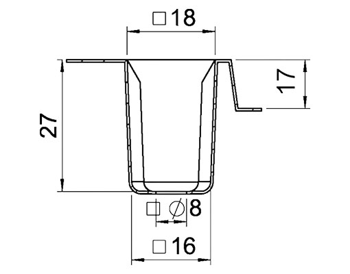 Ellepot tray ep15288_pot size for perfect young plants pot and bedding plants