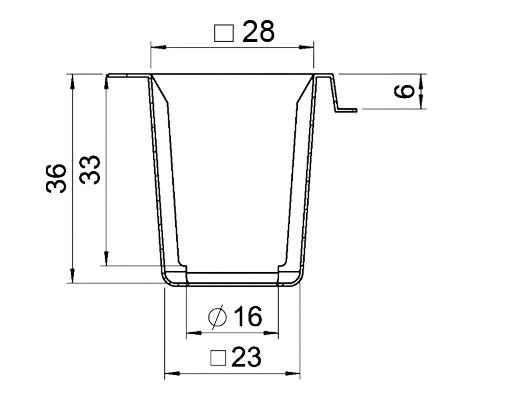 Ellepot propagation tray EP24-4x26 pot size ø24
