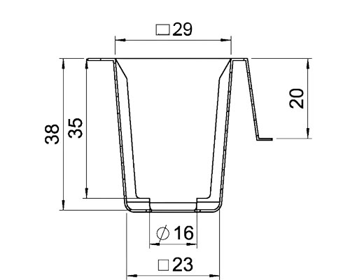 Ellepot propagation tray EB25104 size ø25 for young plants to grow smarter